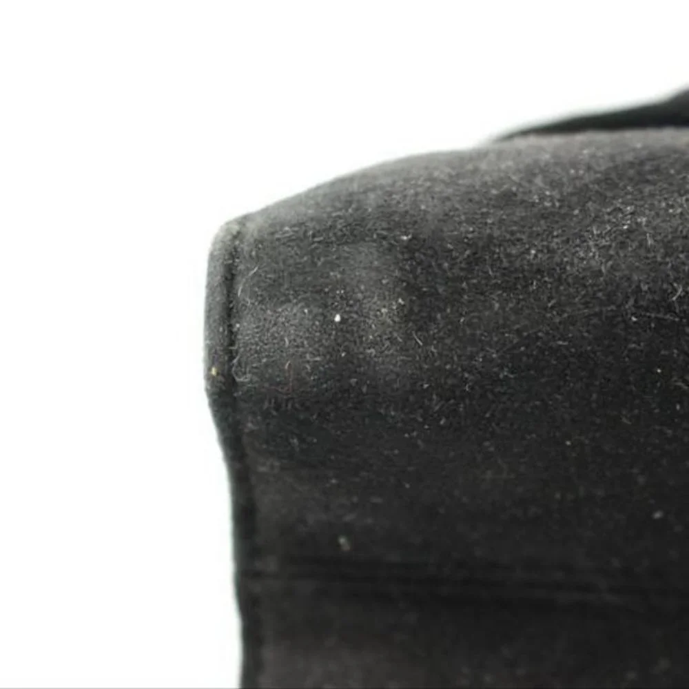 Salvatore Ferragamo  Suede Flap Woc Msml9 Black